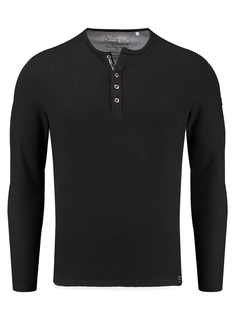 Key Largo Herren Sweat-Jacke in schwarz