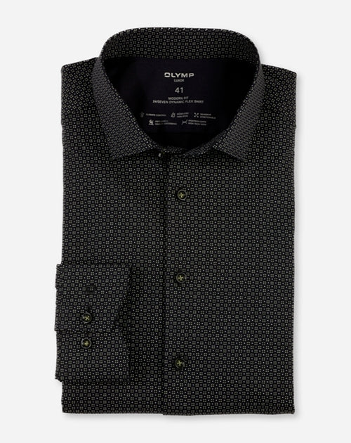 Olymp-Jersey_MF Herren  in schwarz