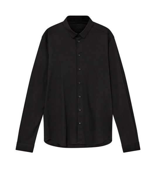 Mos Mosh Galery Herren Hemd in schwarz