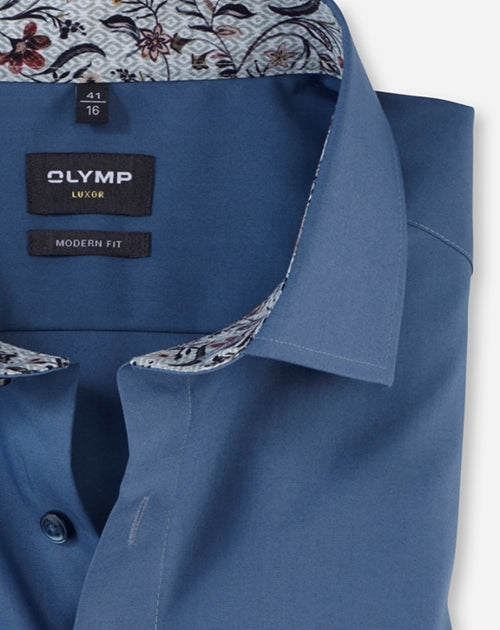 Olymp_MF Herren Hemd in blau