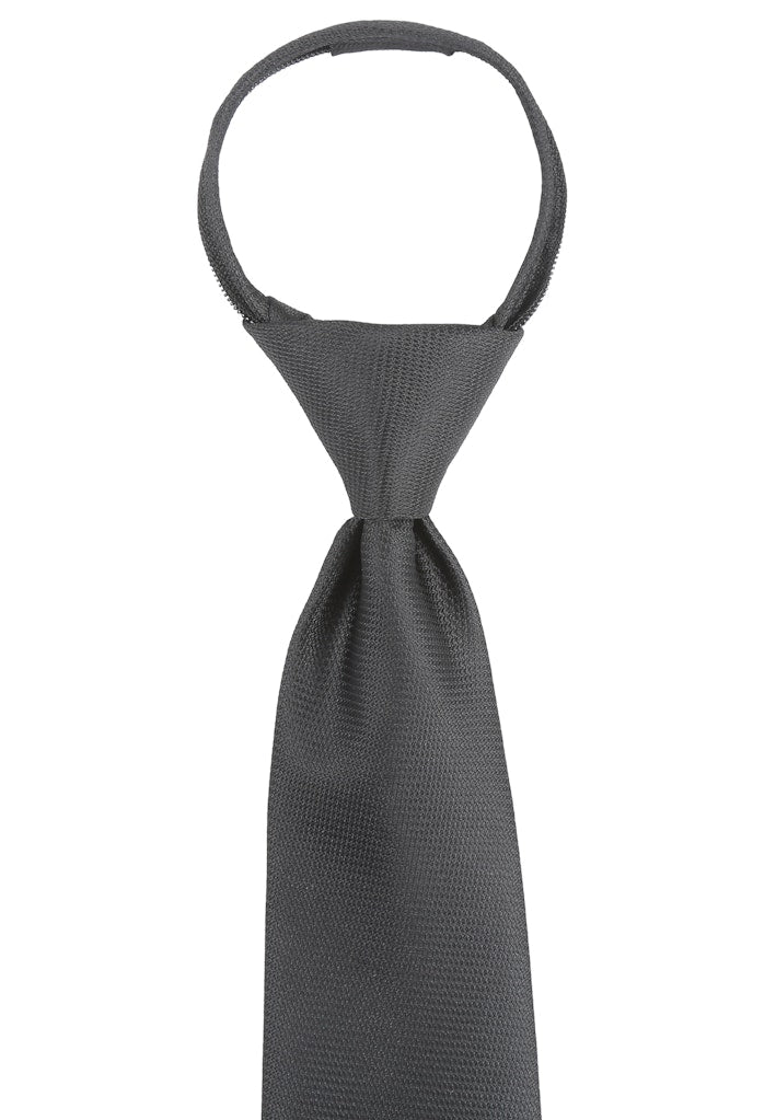 Seidenfalter Unisex Krawatte in schwarz