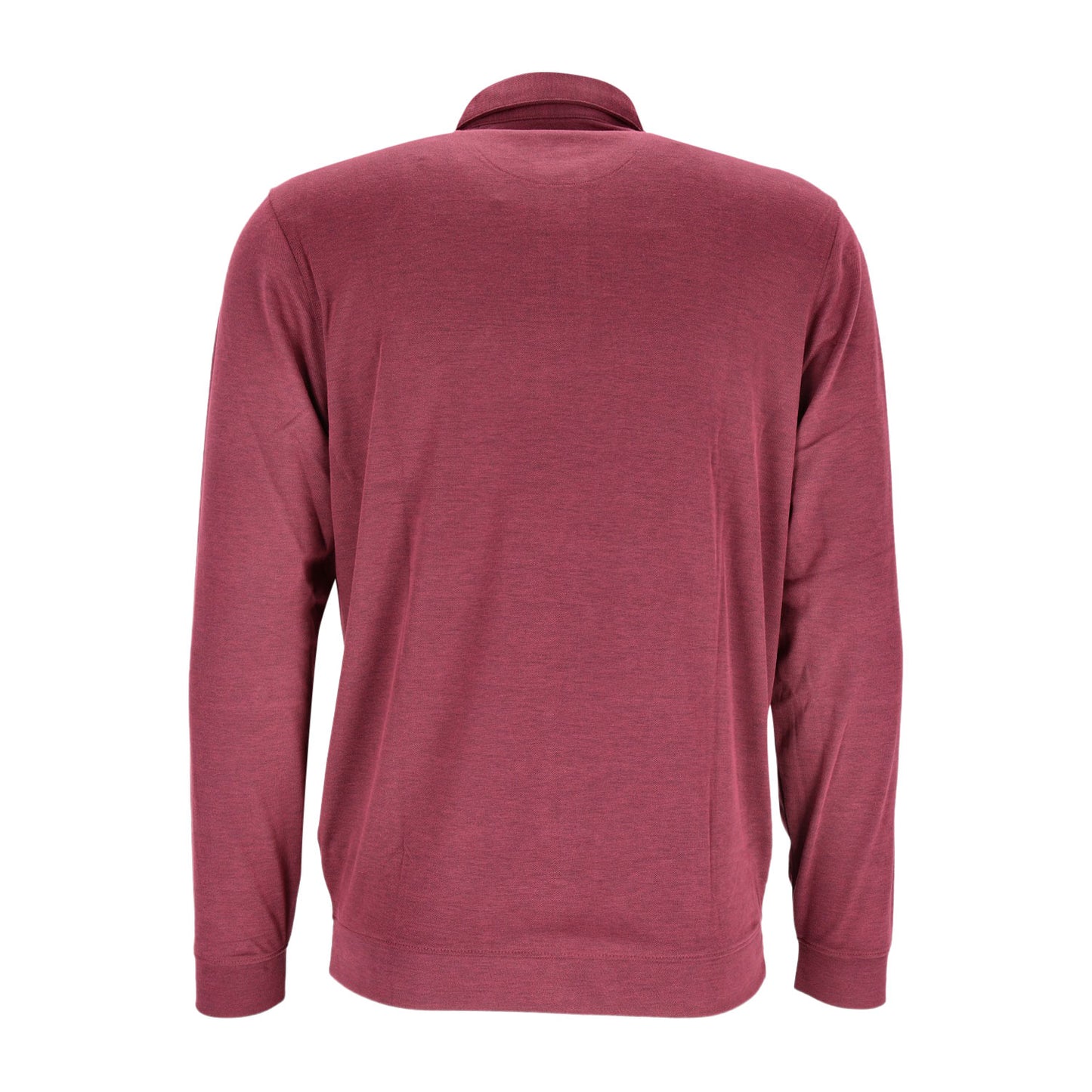 Ragman Herren Long Sleeve in rot