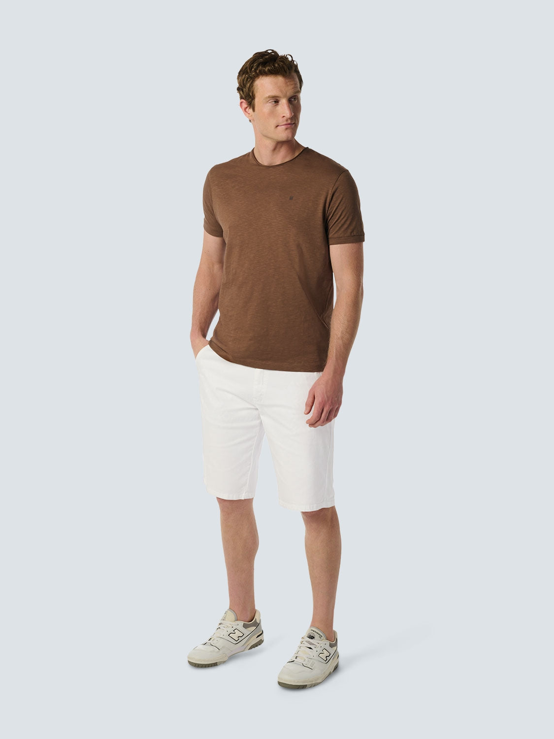 NoExcess Herren Short in weiß