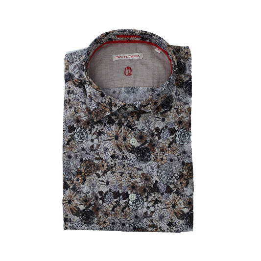 Two Flowers Herren  in braun