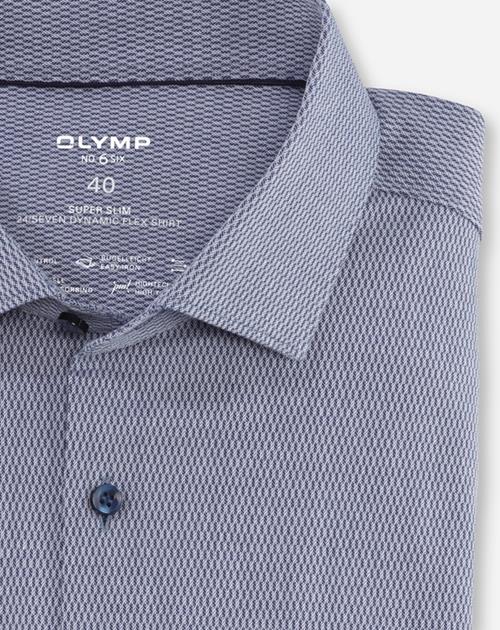 Olymp-Jersey_SF Herren Hemd in blau