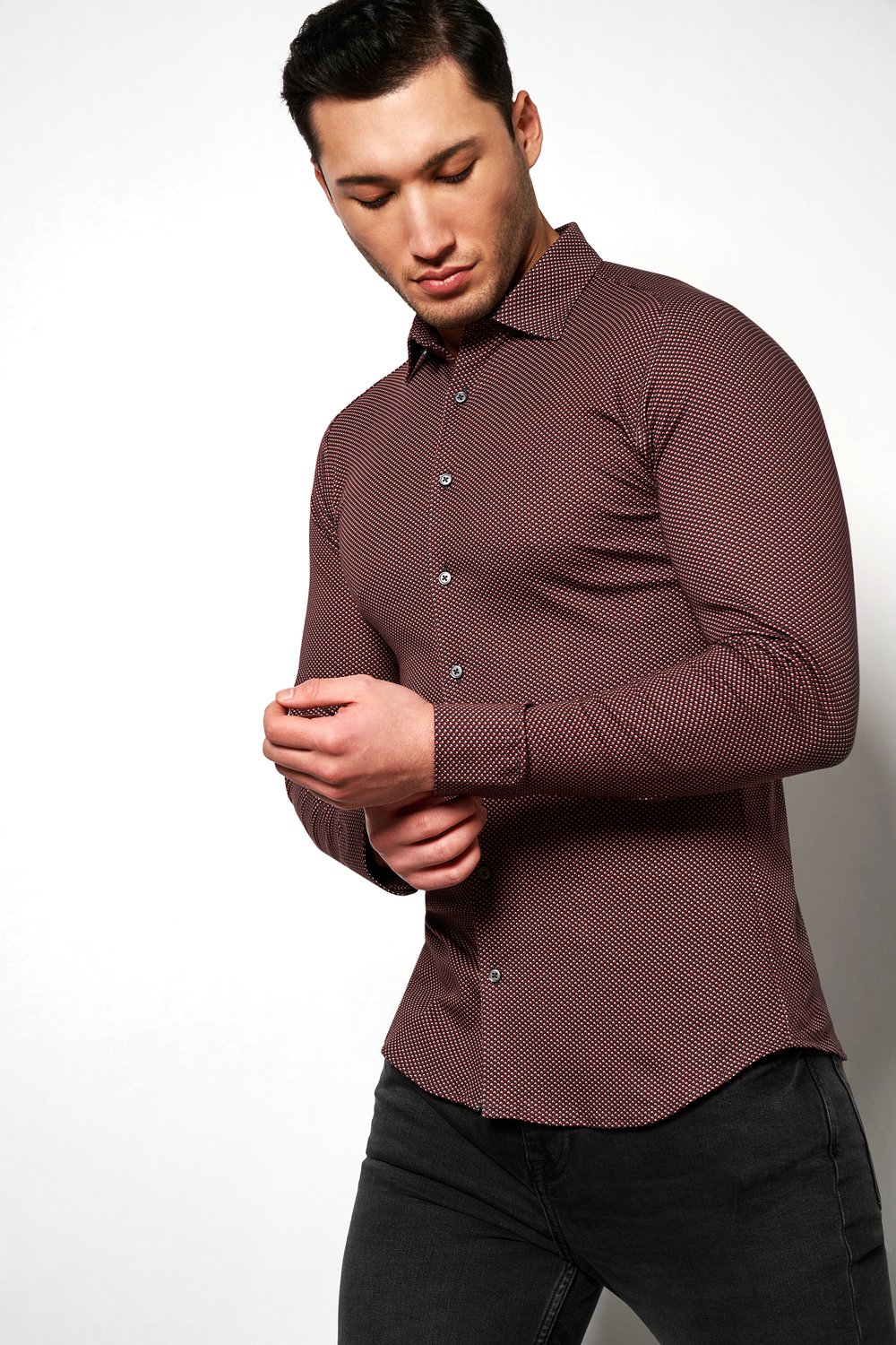 DeSoto Herren Hemd in pink