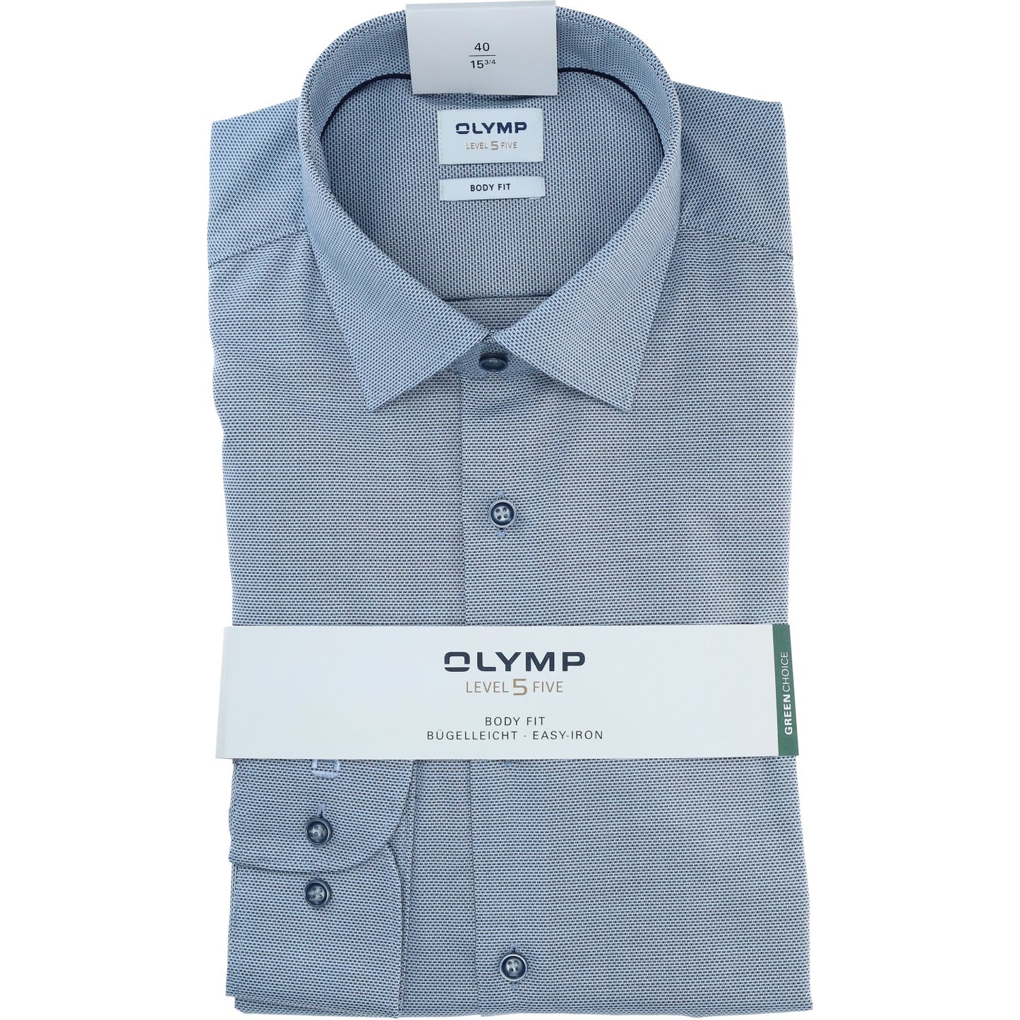 Olymp_BF Herren Hemd in blau