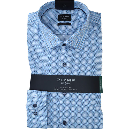 Olymp_SF Herren Hemd in blau