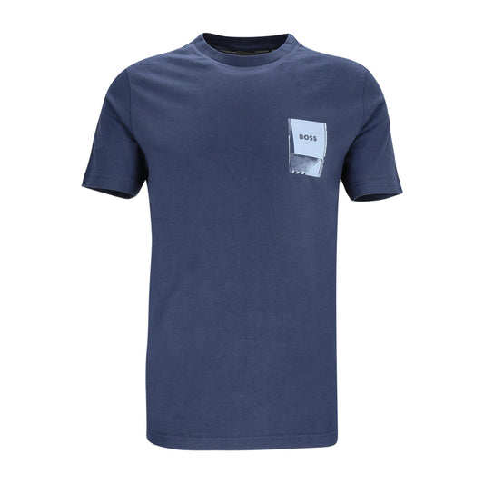 BOSS Herren T-Shirt in blau
