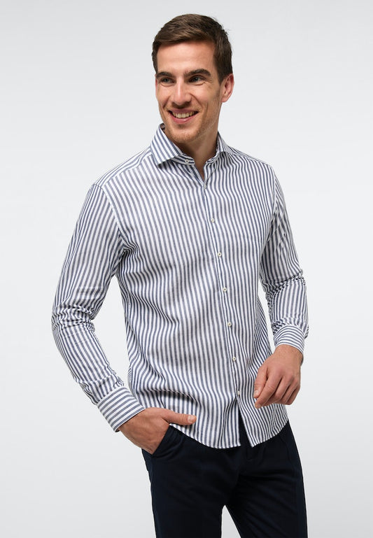 eterna Herren Hemd in blau