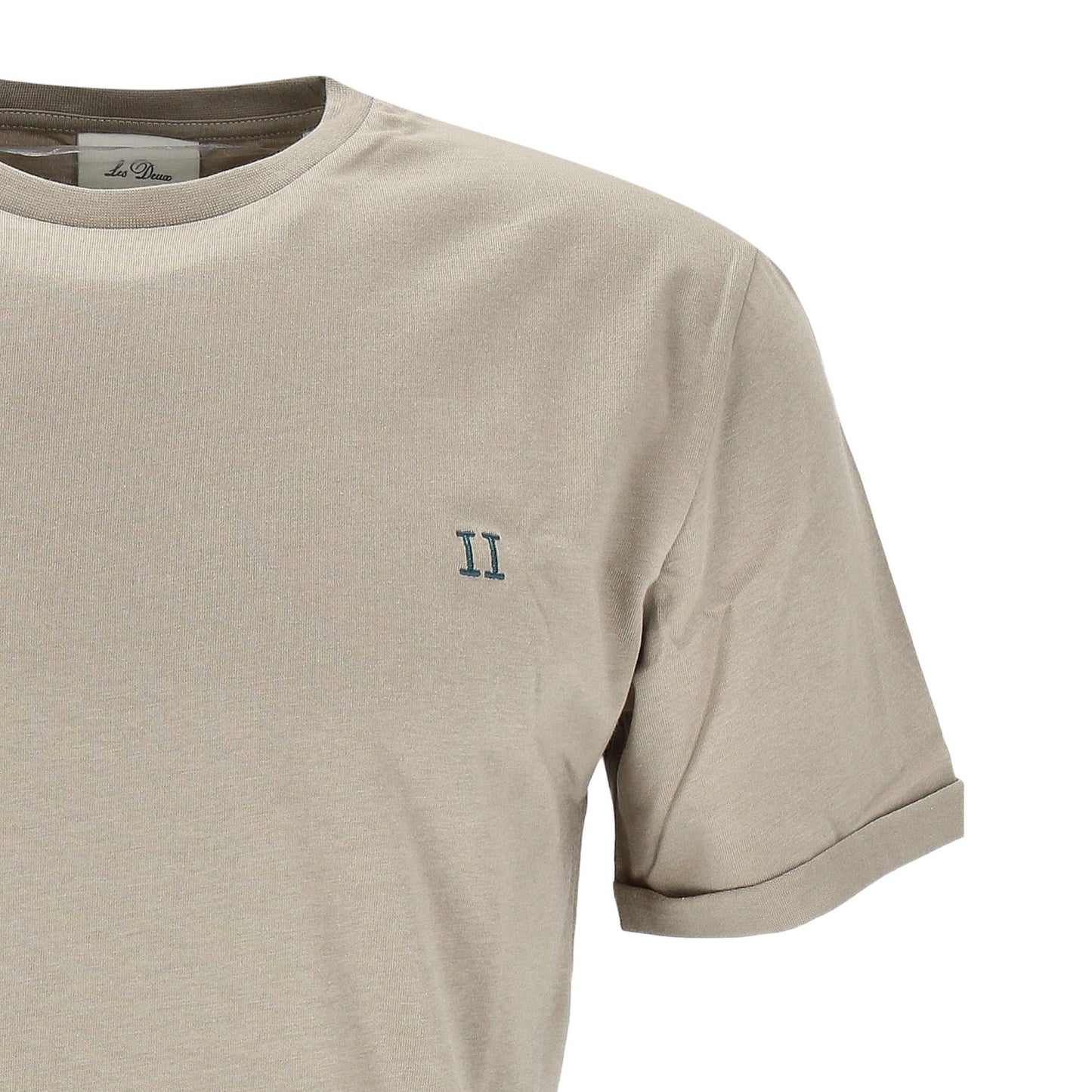 Les Deux Herren T-Shirt in braun