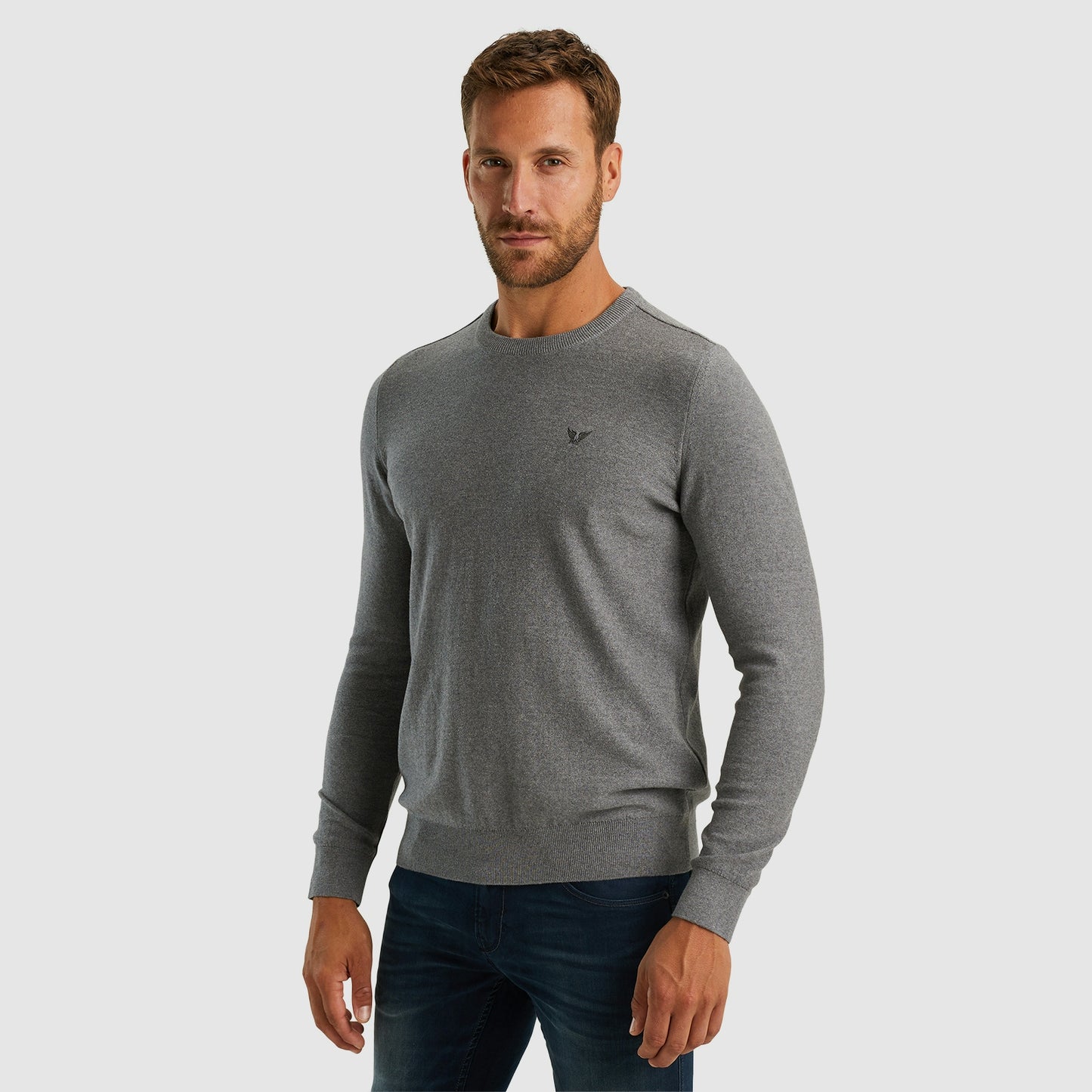 PME Legend Herren Pullover in grau