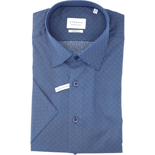eterna Herren Hemd in blau