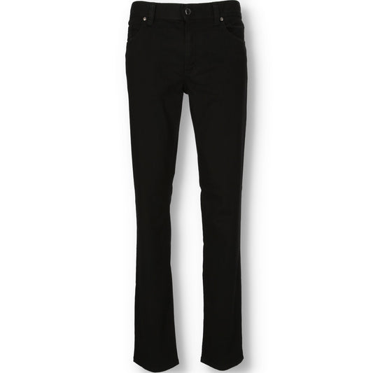 Alberto Herren Hose in schwarz