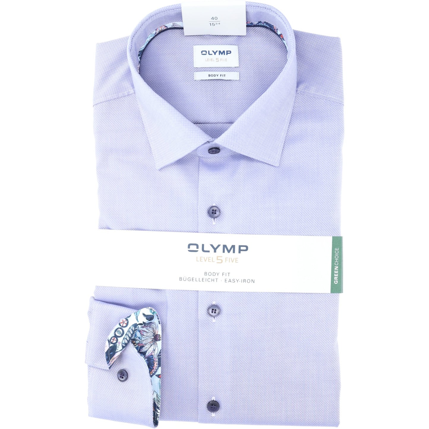 Olymp_BF Herren Hemd in blau