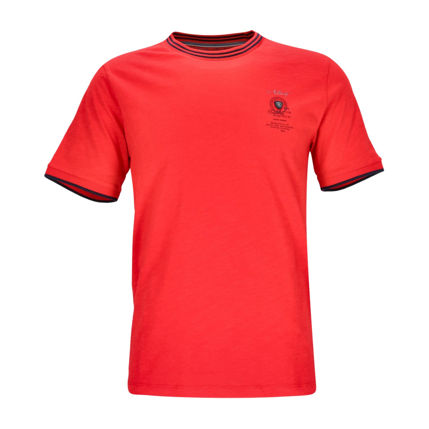 Mode Monte Carlo Herren T-Shirt in rot