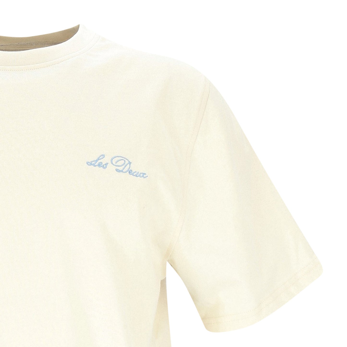 Les Deux Herren T-Shirt in weiß