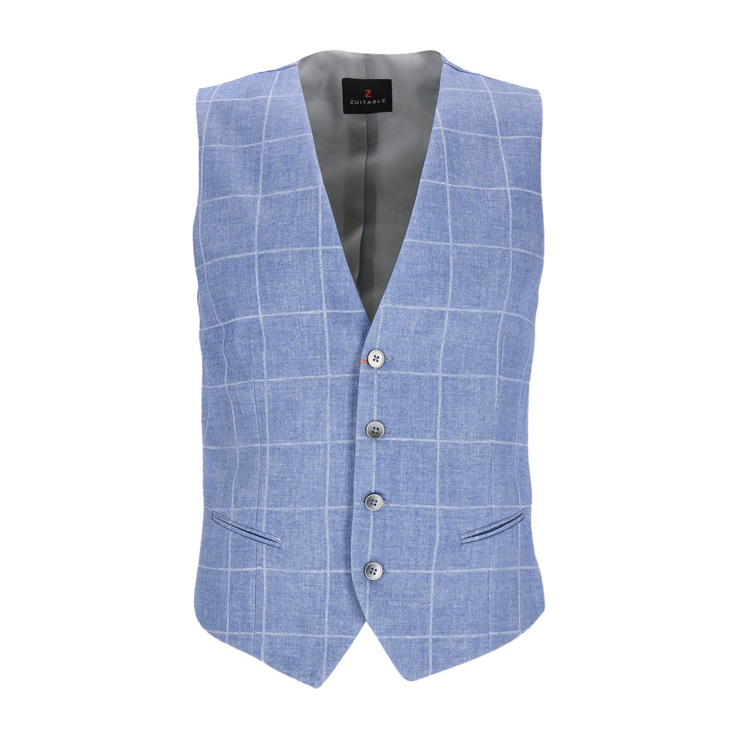 Zuitable_BF (BodyFit) Herren Weste in blau