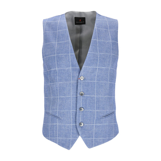 Zuitable_BF (BodyFit) Herren Weste in blau