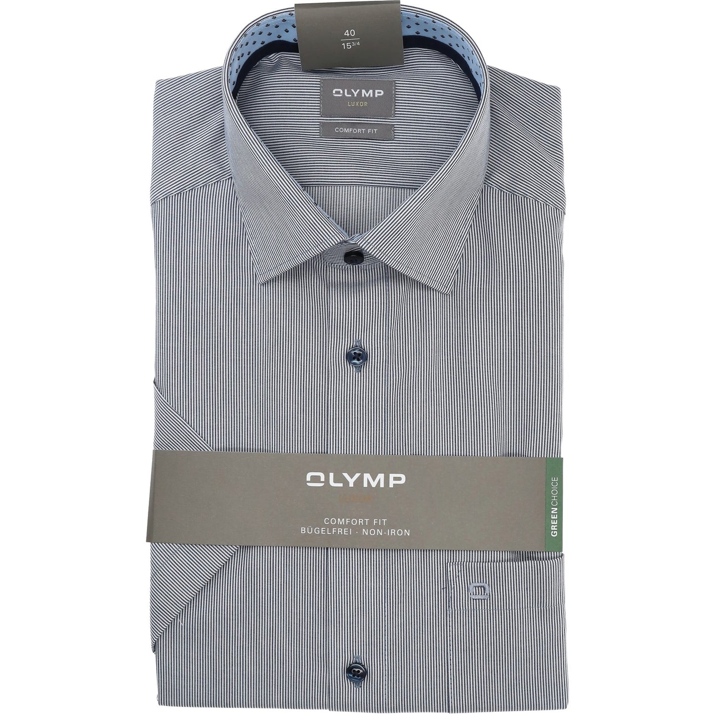 Olymp_CF Herren Hemd in blau