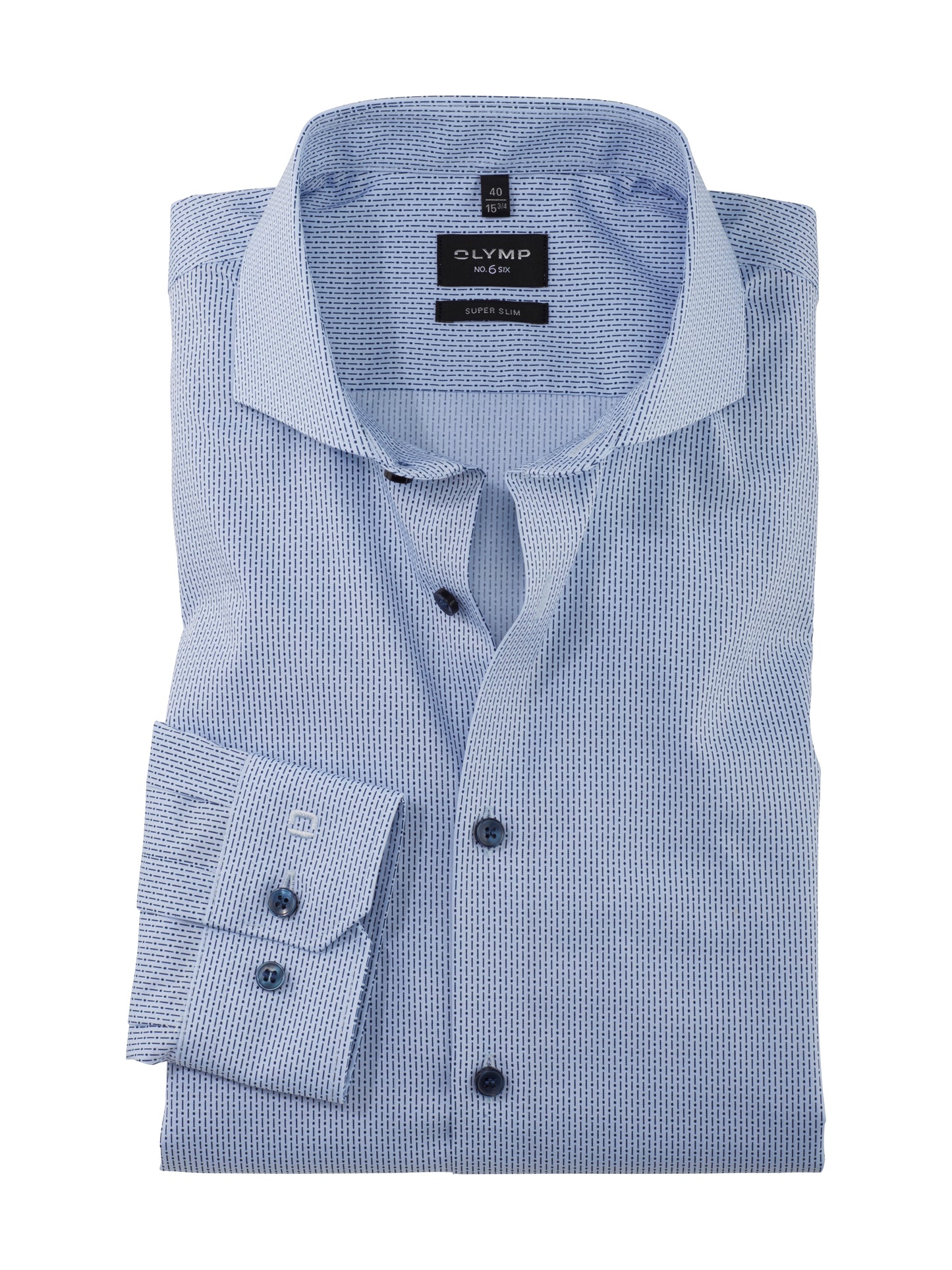 Olymp_SF Herren Hemd in blau