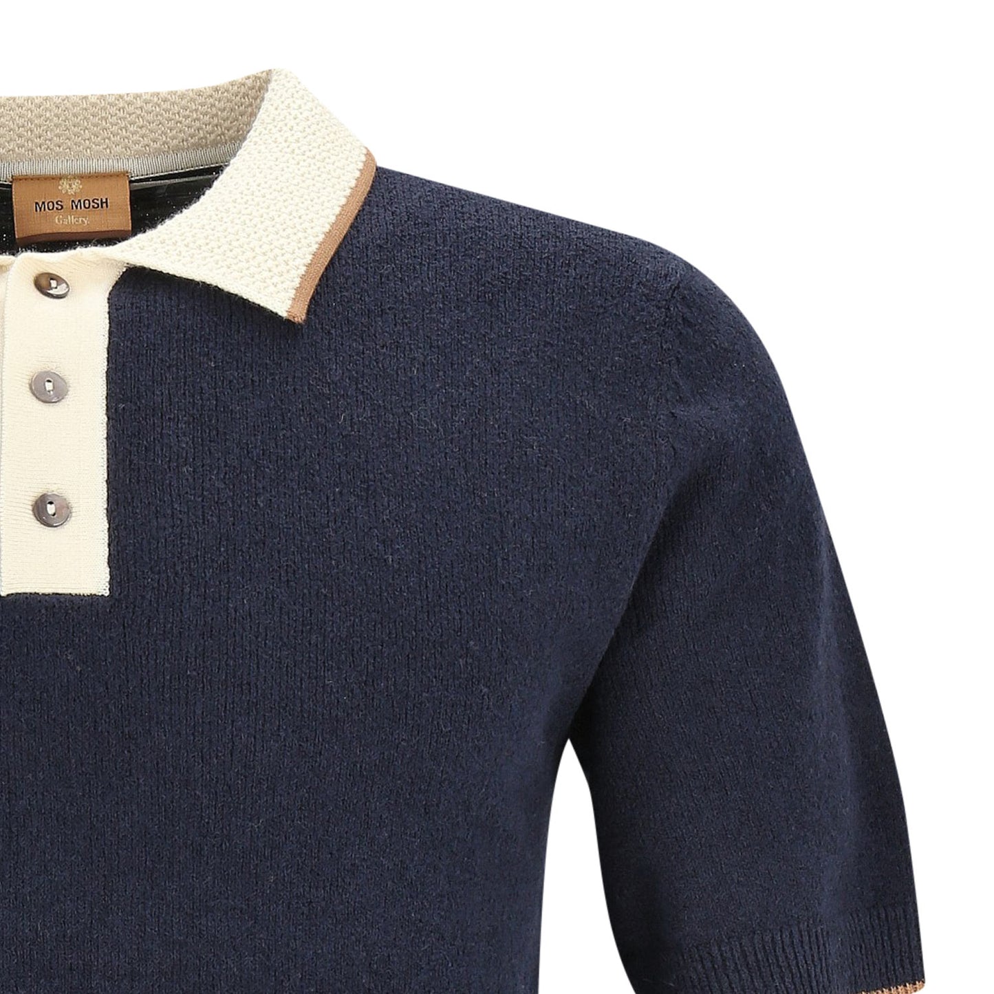 Mos Mosh Galery Herren Polo in blau