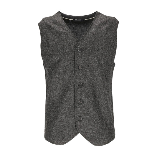 März Herren Strick-Gilet in grau