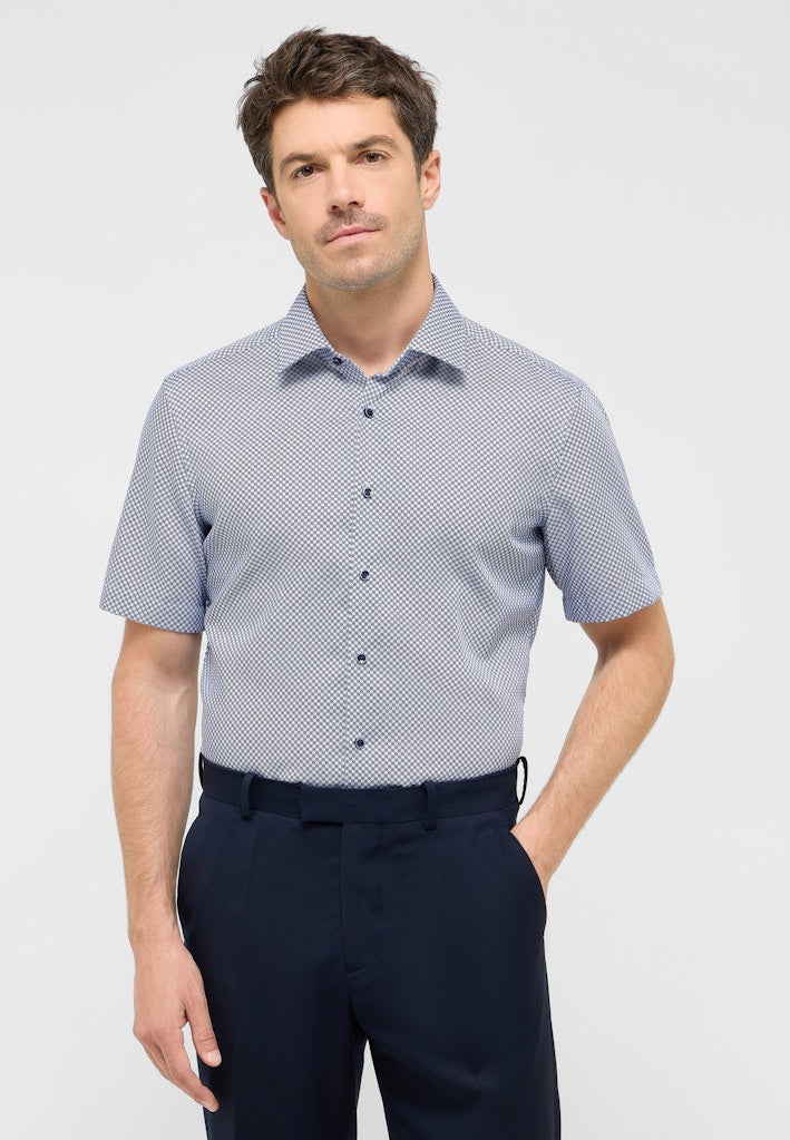 eterna Herren Hemd in blau