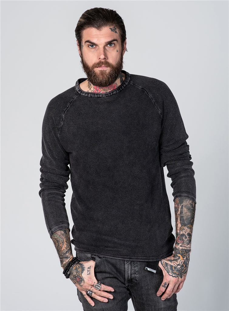 Key Largo Herren Pullover in schwarz