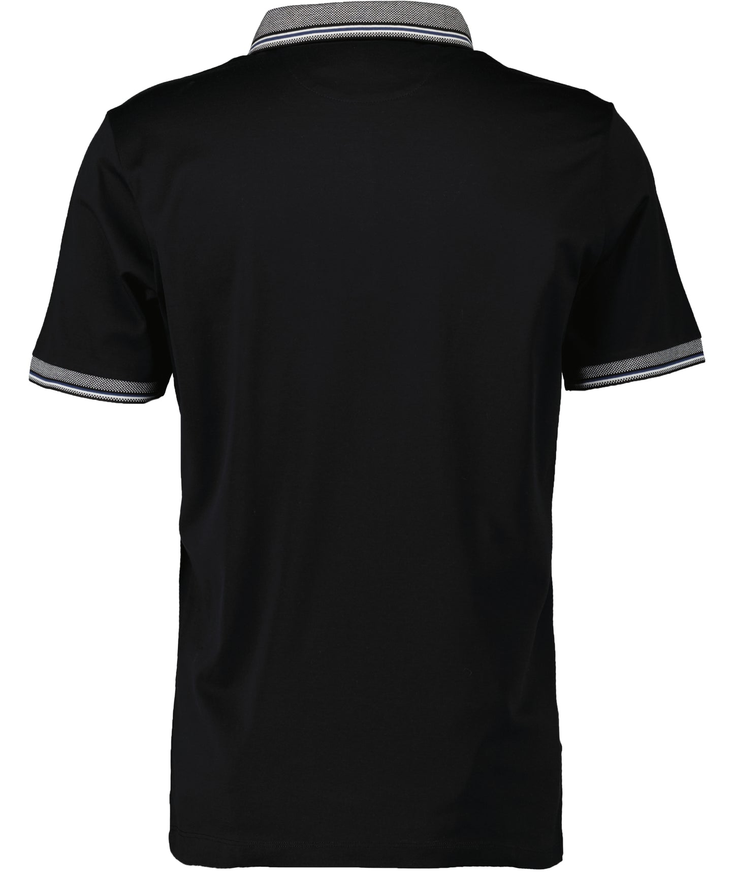 Ragman Herren Poloshirt in schwarz
