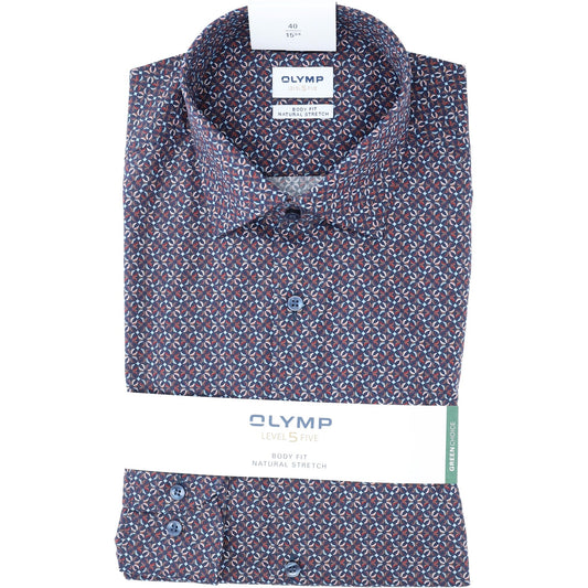 Olymp_BF Herren Hemd in blau