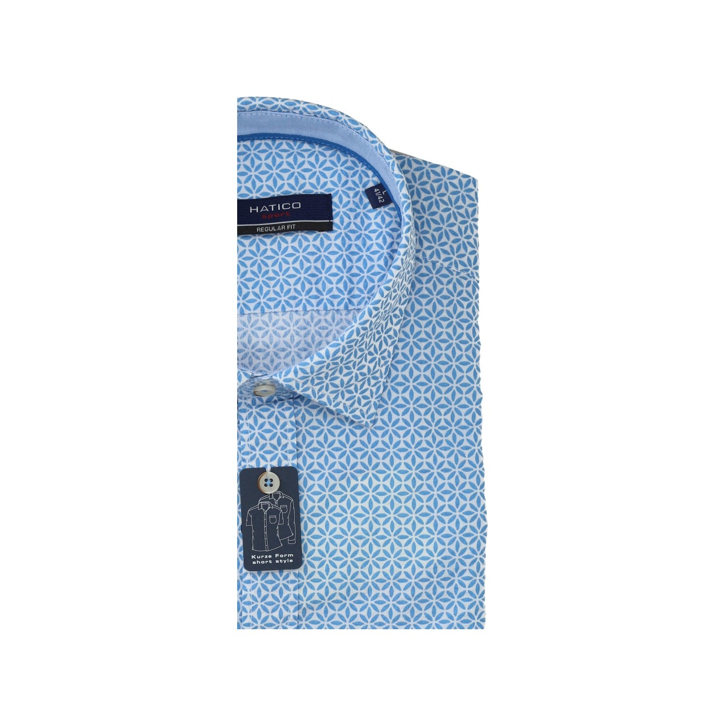 Hatico Herren Hemd in blau