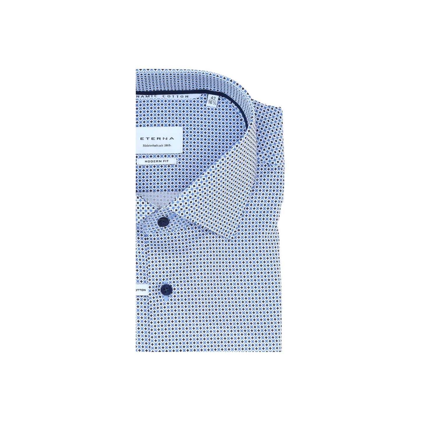 eterna Herren Hemd in blau