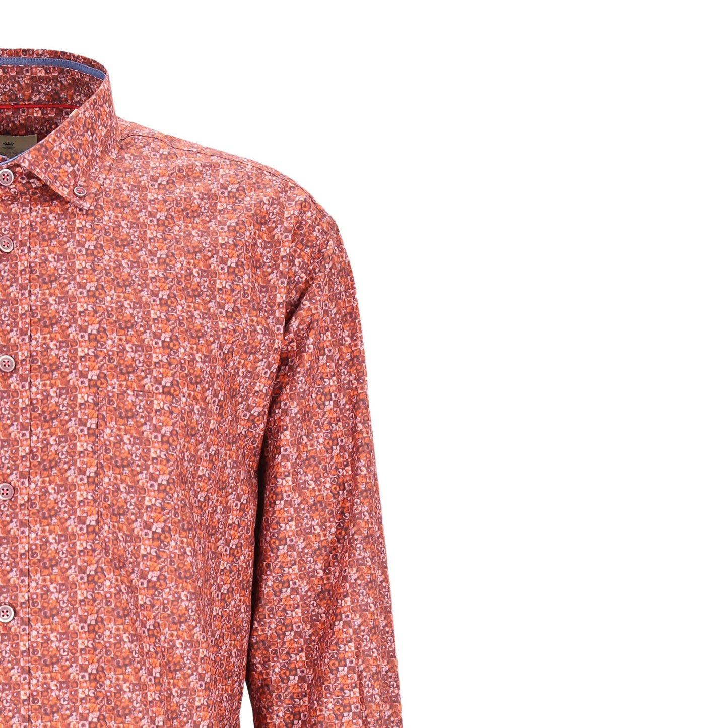 Hatico Herren Hemd in Orange