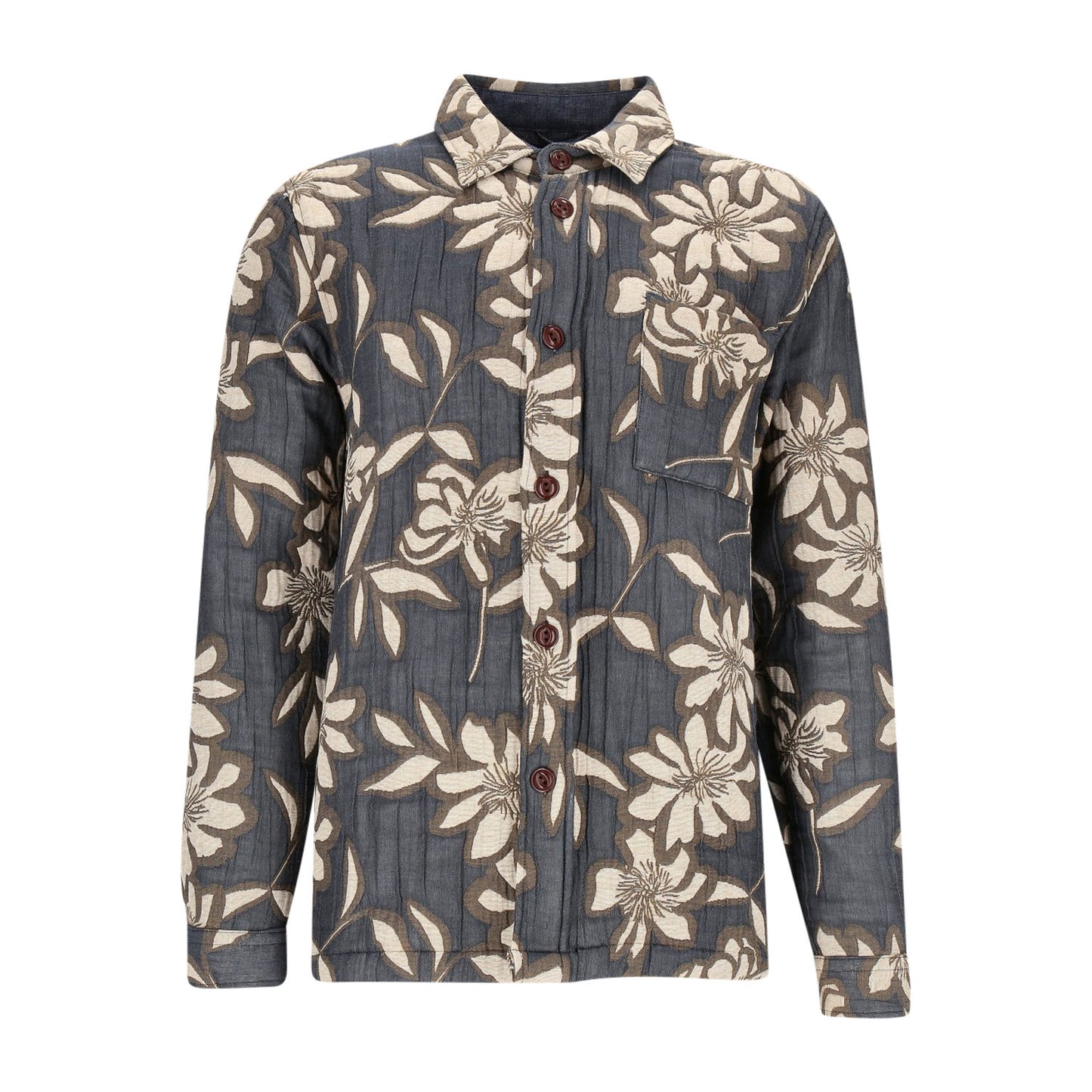 Mos Mosh Galery Herren OverShirt in blau