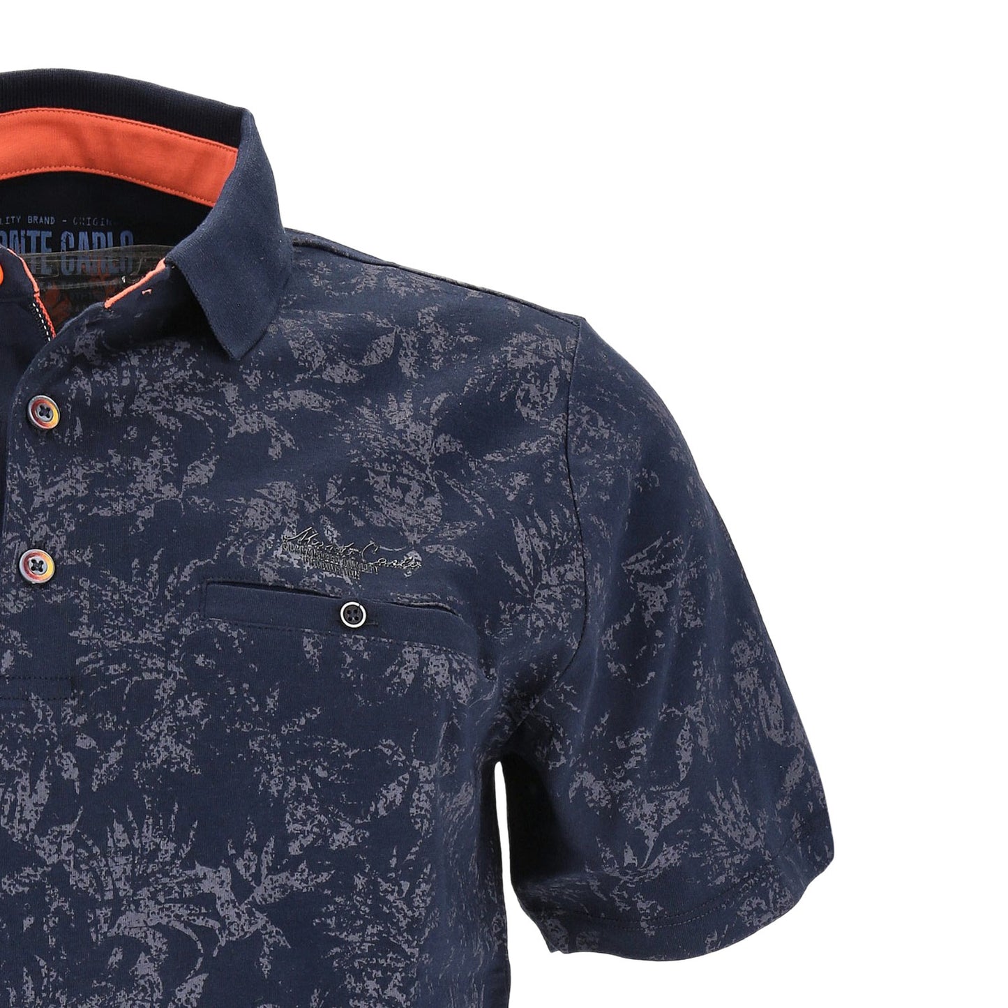Mode Monte Carlo Herren PoloShirt in blau