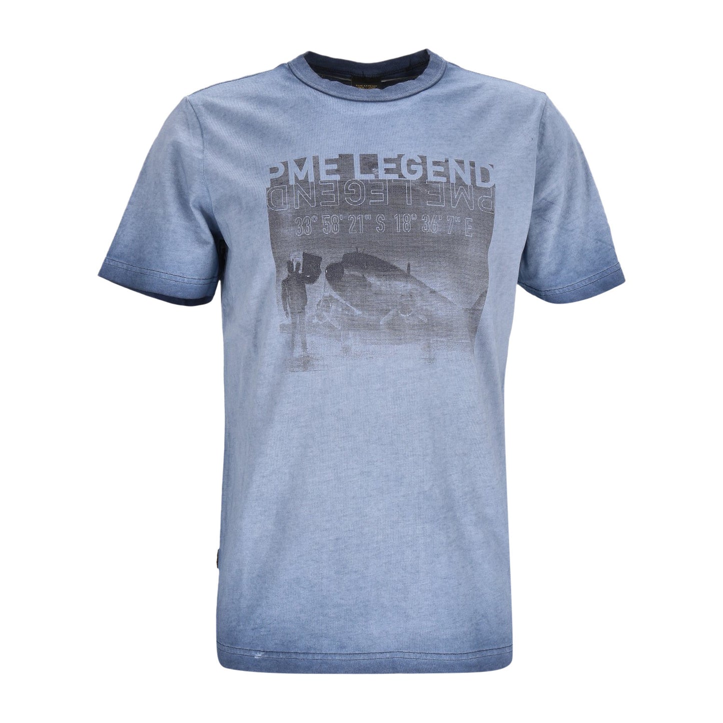 PME Legend Herren T-Shirt in blau