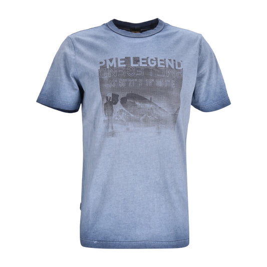 PME Legend Herren T-Shirt in blau