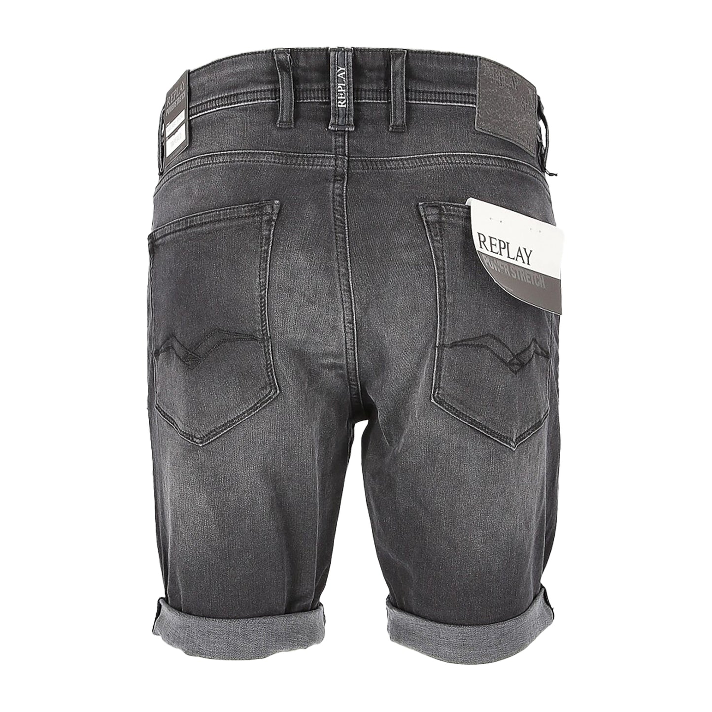 Replay Herren Short in grau