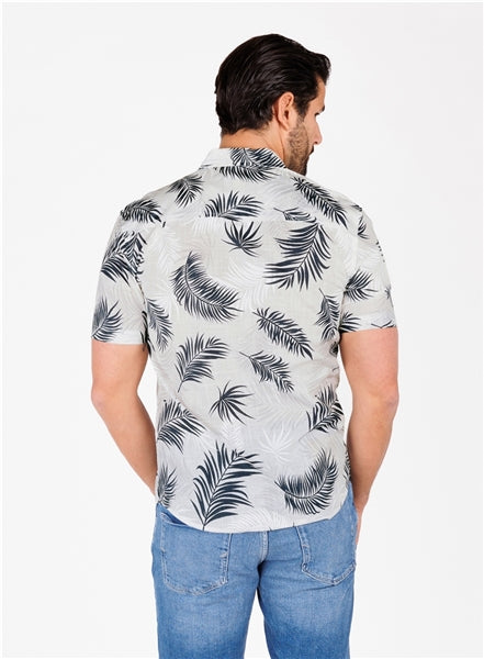 Key Largo Herren Hemd in blau