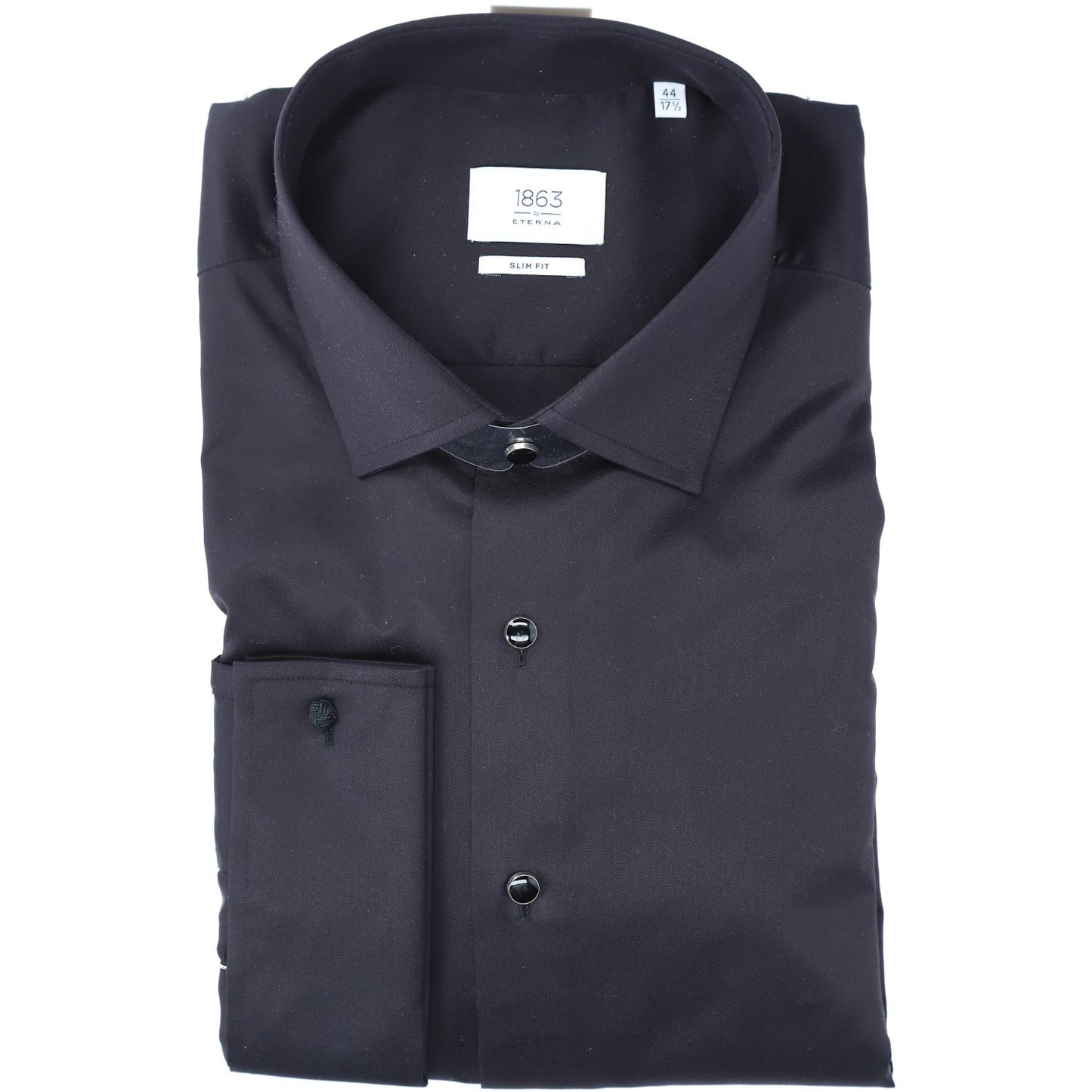 eterna Herren Hemd in schwarz