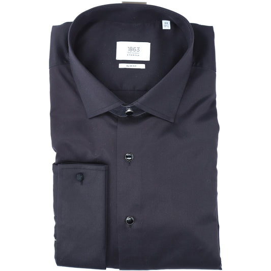 eterna Herren Hemd in schwarz