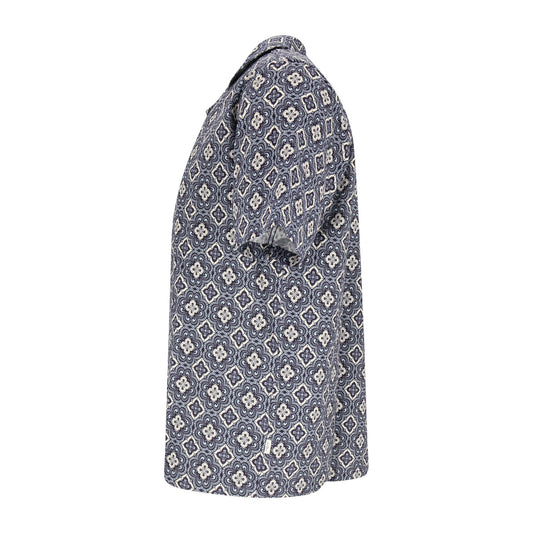 Les Deux Herren Hemd in blau