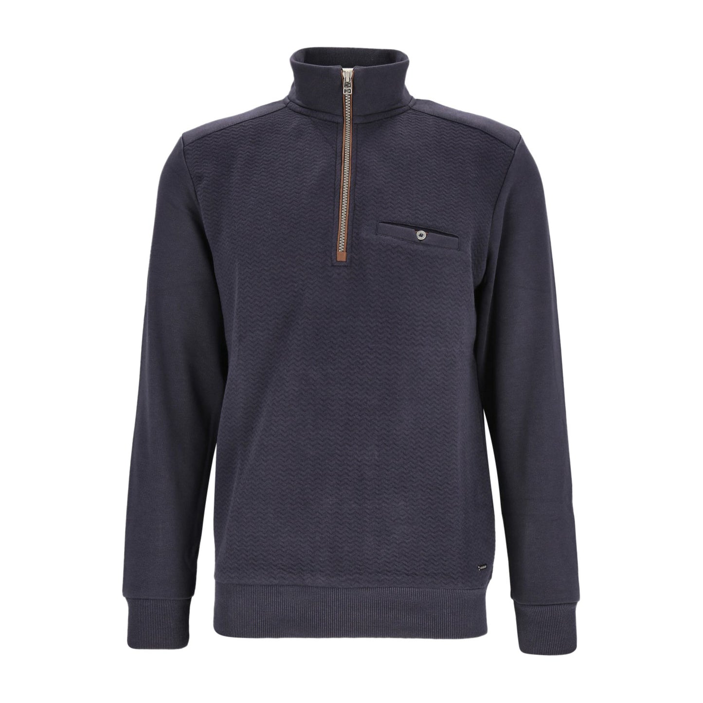 Ragman Herren Sweatshirt in blau