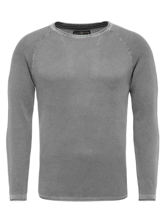 Key Largo Herren Pullover in grau