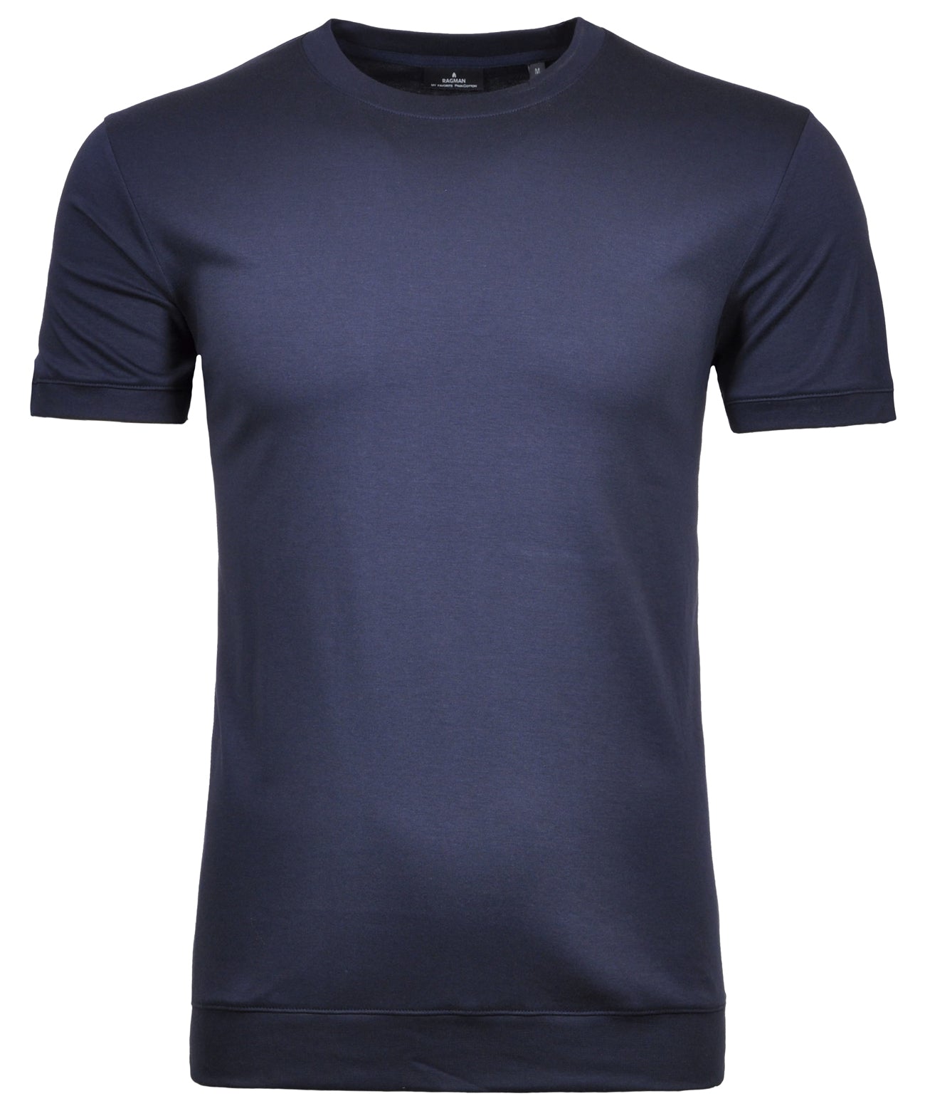 Ragman Herren T-Shirt in blau