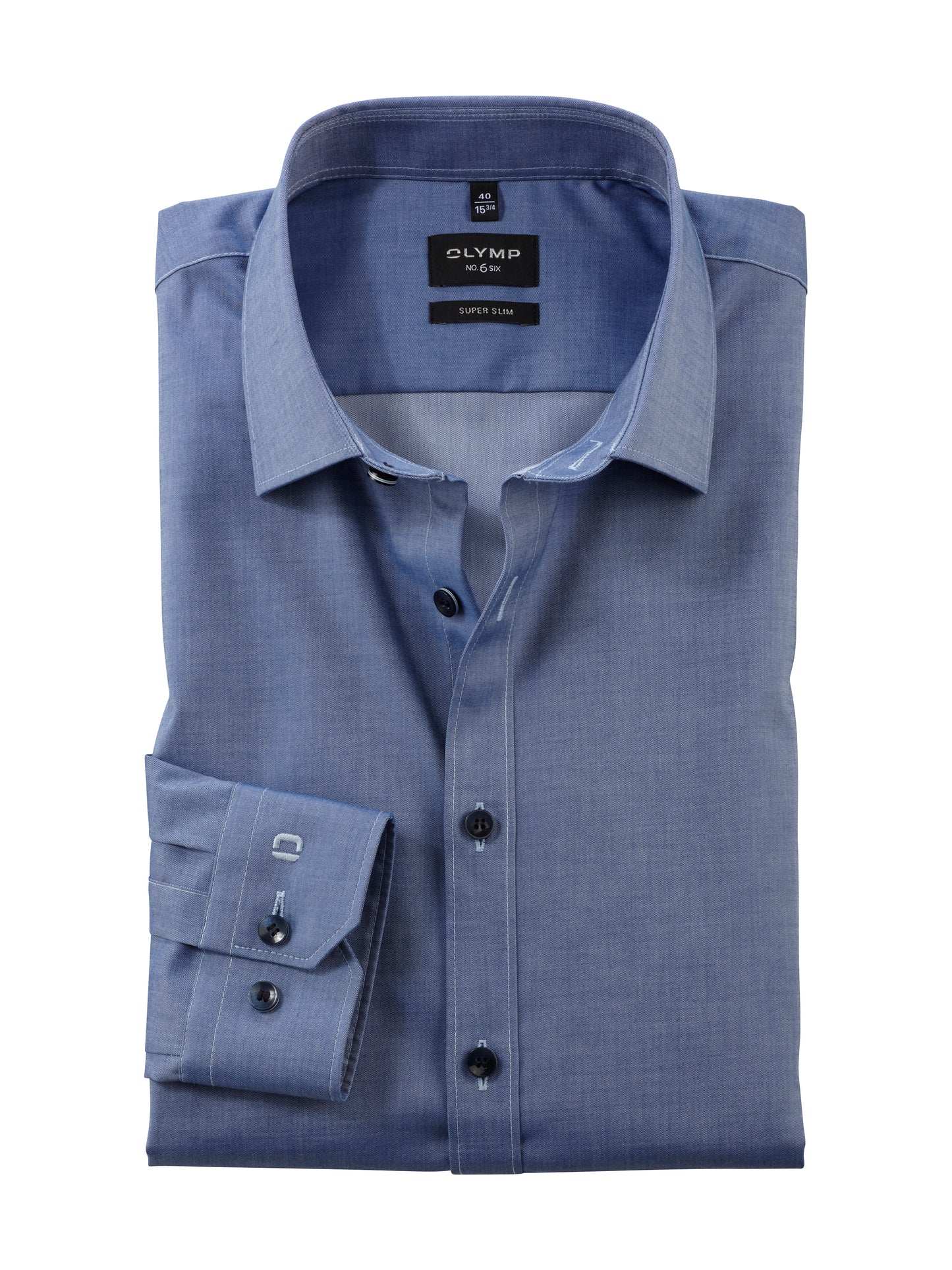 Olymp_SF Herren Hemd in blau