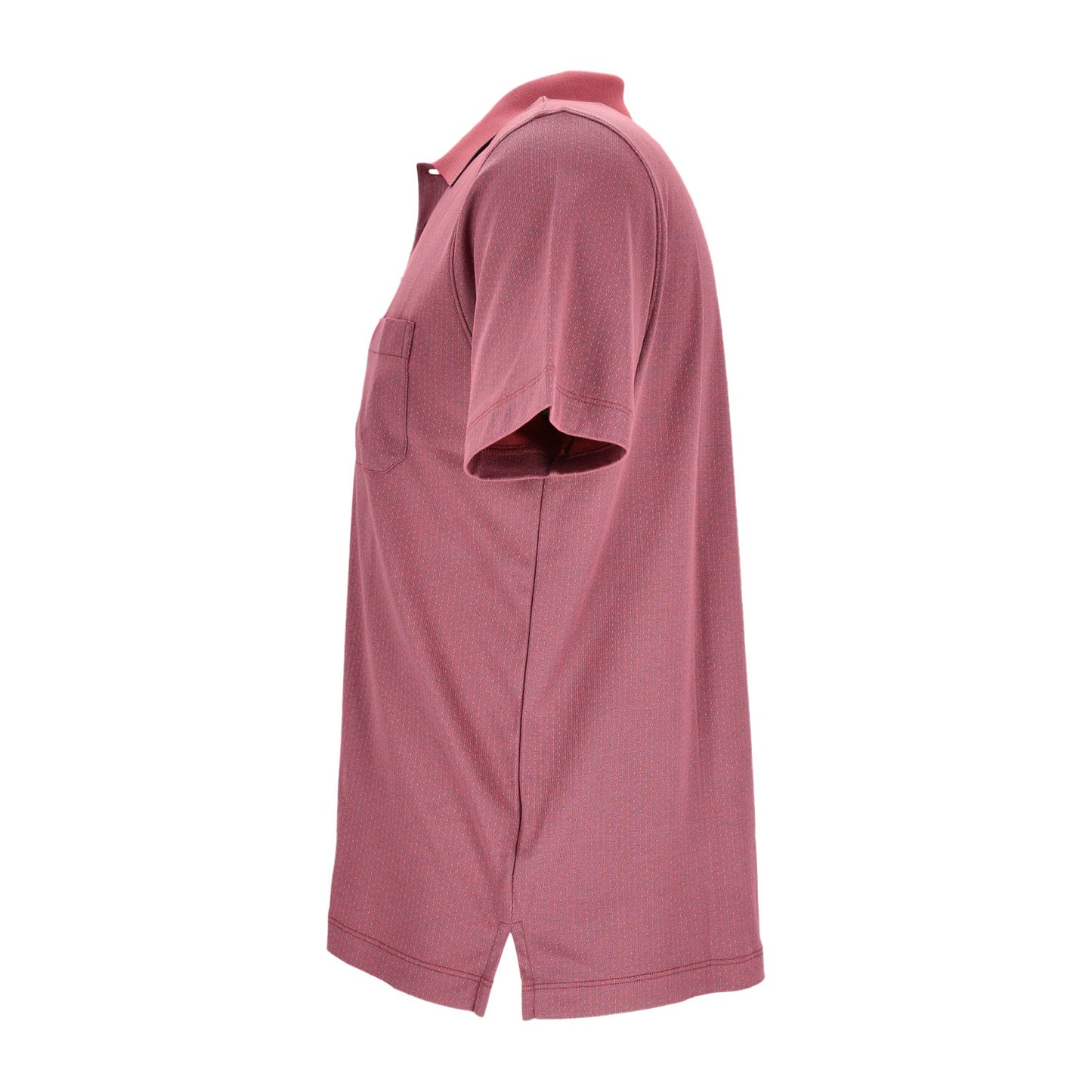 Ragman Herren Poloshirt in rot