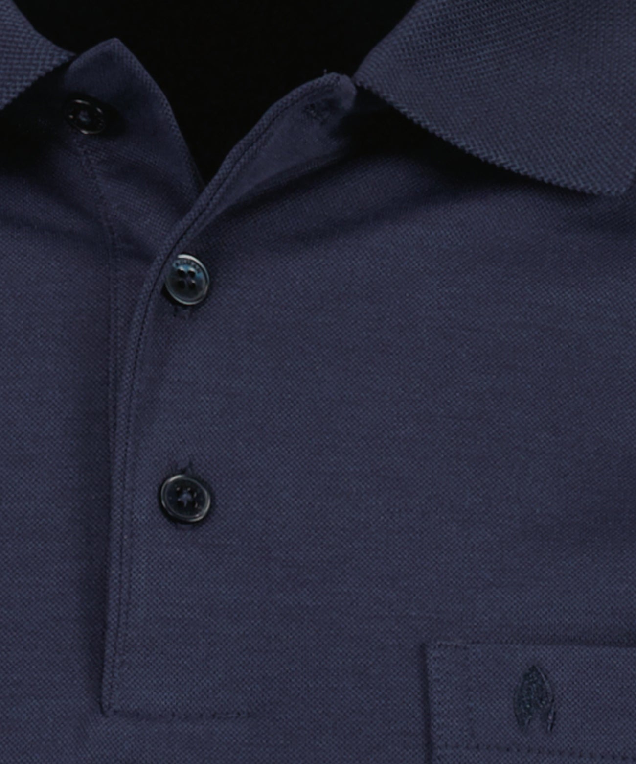 Ragman Herren Long Sleeve in blau