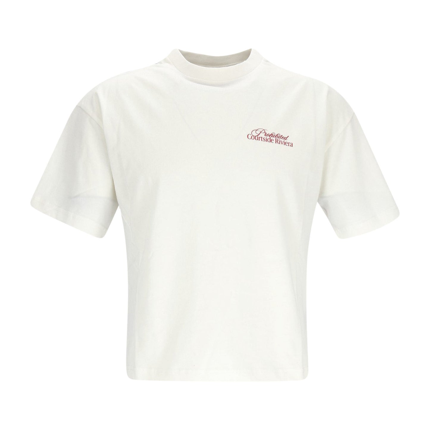 Prohibited Herren T-Shirt in weiß